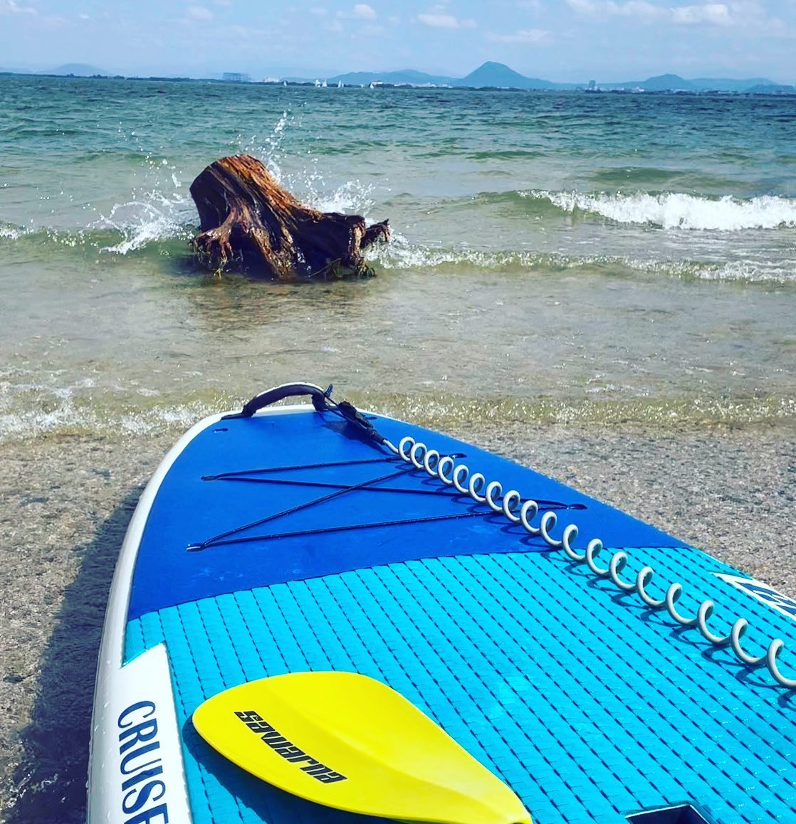柳が崎第2ビーチに上陸⛱